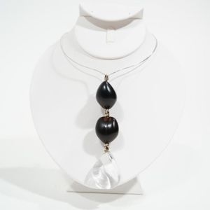Baccarat Crystal Wood Necklace